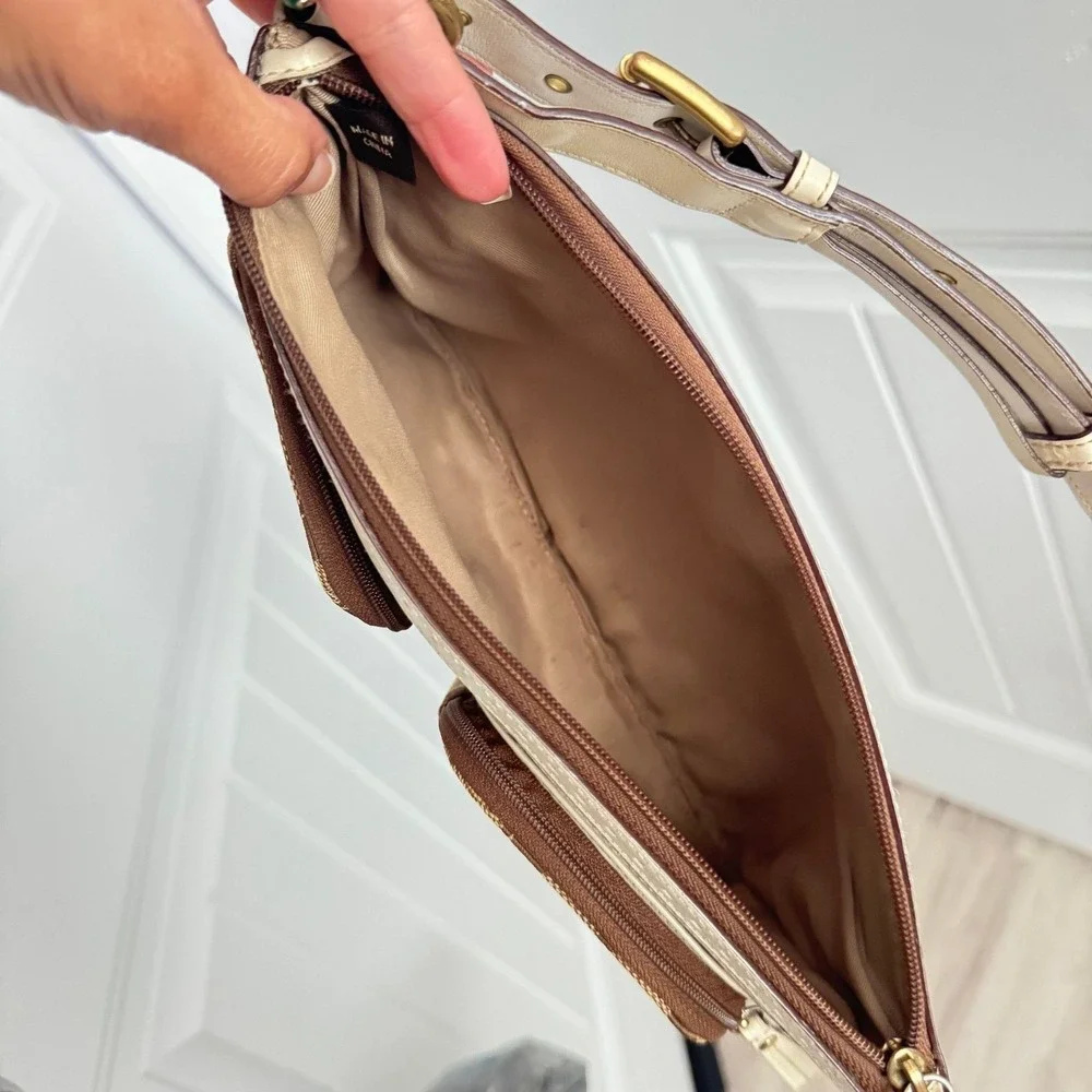 Coach Signature Canvas Shoulder Bag
